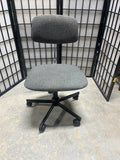 Greenwood Place Petite Gray Office Chair (Sits Low)