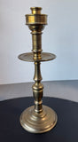 Solid Brass Candlestick with Drip Pan