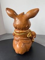 Twin Winton Vintage Sheriff Bunny Cookie Jar AS IS (READ DESCRIPTION CAREFULLY)
