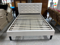 Zinus Inc. Queen Bed with Rails and Slats