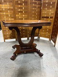 Antique Accent Table on Casters