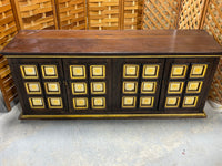 Spanish Style Raised Panel Credenza ***HEAVY ITEM***