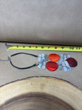 Orange & Silver Necklace