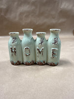 4 Attached Home Bud Vase Decor