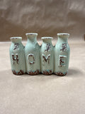4 Attached Home Bud Vase Decor