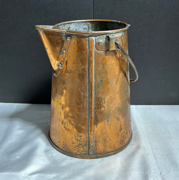 Vintage Handmade Copper Coffee Pot