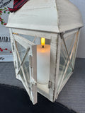 (D) Small Lot of Shabby Chic Christmas Decor