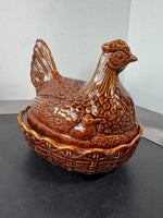 Portmeirion Oven to Table Chicken Hen Egg Holder & Casserole Dish