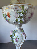 Carl Thieme Style Apollo Duplex Converted Oil Lamp (WORKS) AS IS (READ DESCRIPTION CAREFULLY)