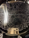 Set Of 5 Light Weight Silver Chargers