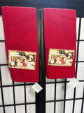 Taylor & Coultas Pair of Red Christmas Kitchen Towels