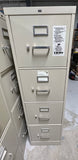 HON Four Drawer Metal File Cabinet, 8 Available, PRICED INDIVIDUALLY, $50 Each