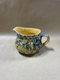Pfaltzgraff Americana Folk Art Spongeware Gravy Server Pitcher