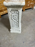 ***AS IS***Plaster Pedestal