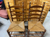 Pair of Ladder Back Chairs