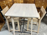 IKEA Norraker Hight Top Table with (2) Bar Stools/Chairs
