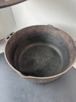 Cast Iron Large Vintage Dutch Oven