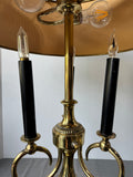 Brass Vintage Bouillotte Lamp AS IS (READ DESCRIPTION CAREFULLY)