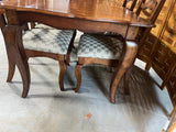 Dining Set: Table, 1 Leaf, 6 Chairs***HEAVY ITEM***READ DETAILS ON PICK UP POLICY***