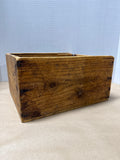 Vintage Handmade Wooden Crate