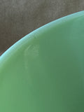 Pair Of Splash Proof Fire King Jadeite Mixing Bowls