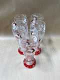 Santa Claus “Believe” Pilsner Glasses - Set Of 5