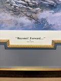 Bayonet! Forward…. Print by Dale Gallon; Signed & Numbered