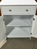 White Particle Board Bathroom Cabinet