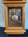 Dunhaven Regulator Westminster Chime Battery Operated Wall Clock