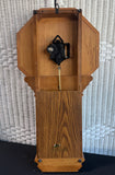 Dunhaven Regulator Westminster Chime Battery Operated Wall Clock