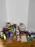 Assorted Lot Of Ribbons And Bows