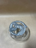 Fox And Hunt Horn Potpourri Holder Virginia Pewtersmith