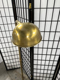 Brass Floor Lamp, Adjustable Height