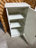 AS IS***Cream Painted Cabinet***Read Description***