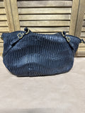 Coach Madison Gathered Black Leather 2Way Satchel Shoulder With Tags