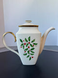 Lenox Holiday Dimension Square Lidded Coffee Pot