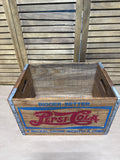 Wooden Pepsi Cola Bottle Cap Checkers Crate