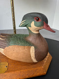 The Heritage Collection Limited Edition Vintage Wood Duck Decoy Lamp (WORKS)