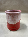 Red Colonial Williamsburg Deneen Pottery Coffee Mug