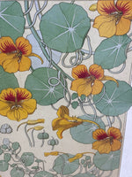 Yellow & Green Botanical Print