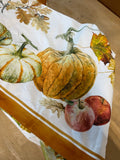 Williams Sonoma Heirloom Pumpkin Rectangular Tablecloth