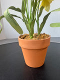 Faux Daffodils in Terra Cotta Pot