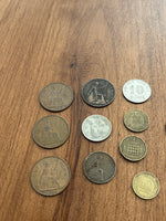 F-Assorted Foreign Coins, 16 pc