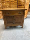 Antique Wash Stand Cabinet