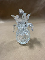 Clear Glass Pineapple Decor