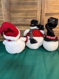 (C)Three Piece Christmas Snowman Lot