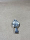 Salisbury Pewter Heart Caddy Spoon With Box (C)