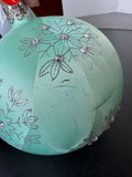 Snow Crystal Ball Waterford Holiday Heirloom Ornament in Box