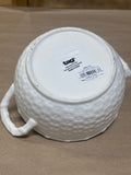 Ceramic Basket with Peeking Bunny
