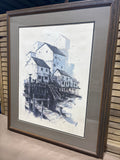 New England Village by Gary Hinte; Signed & Numbered (192/500)